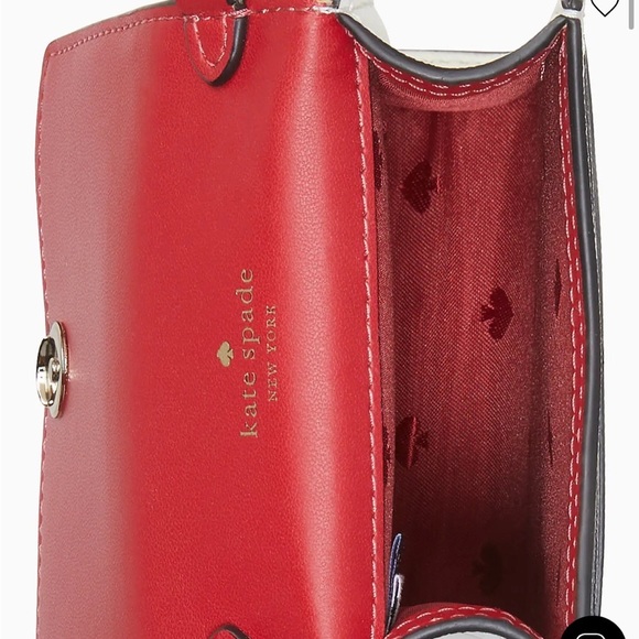 🐞NWT🐞 Kate Spade Staci Ladybug North South Crossbody Bag - Picture 4 of 6